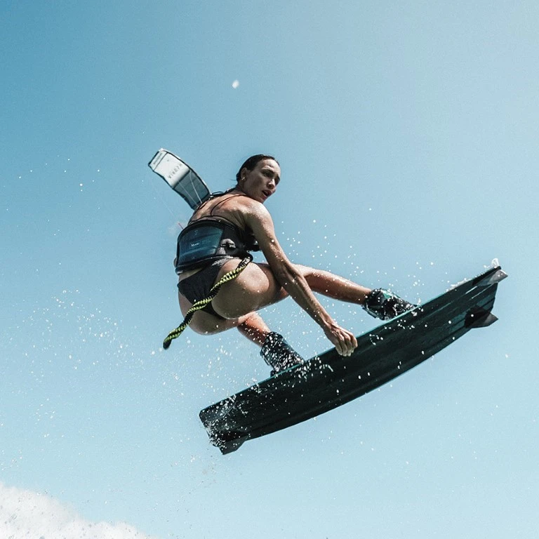 2023 Mystic Gem BK Womens Kiteboarding Waist Harness - Black/Glitter Discounts Apply ! - Image 4