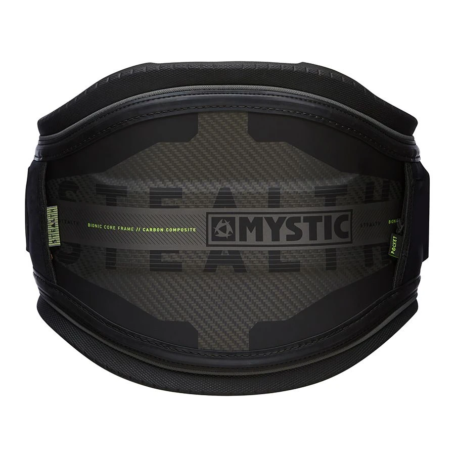Mystic Stealth Kiteboarding Waist Harness - Black - 27% Off Discounts Apply !