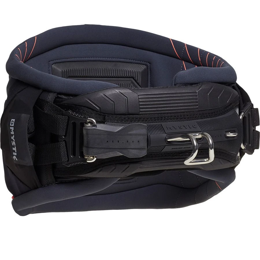 2022 Mystic Warrior Kiteboarding Waist Harness - Dark Grey Discounts Apply !